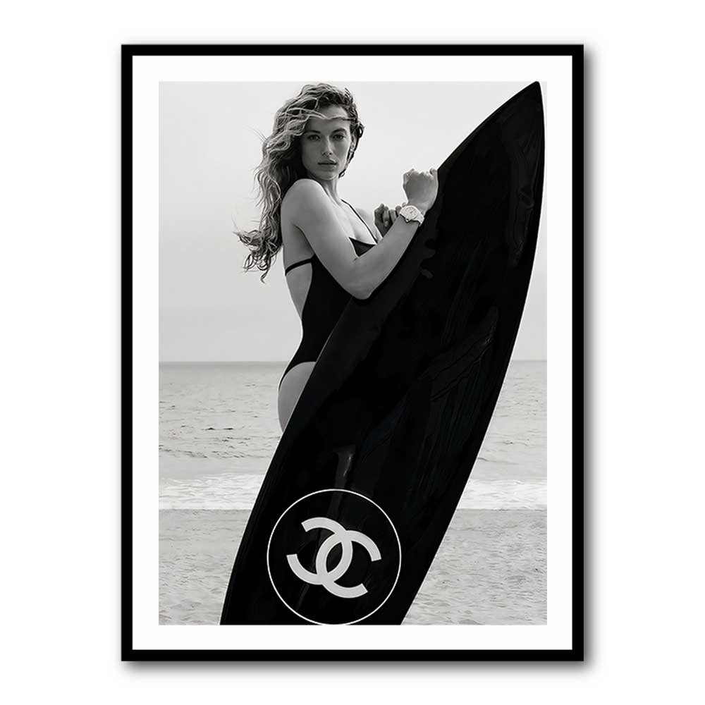 Chanel Surfer Girl 2 Wall Art